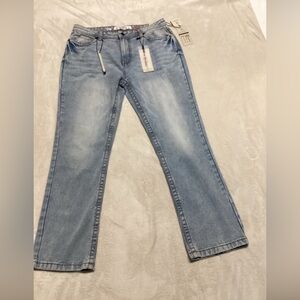 Men's Light Blue Straight Jeans